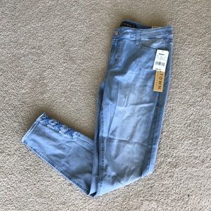 Tinseltown 11 jeans crop NWT skinny lace up